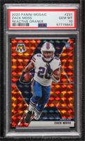 Rookies - Zack Moss [PSA 10 GEM MT]