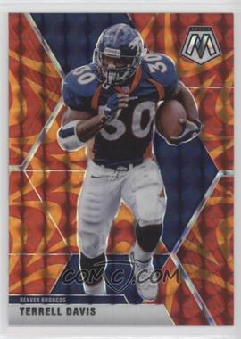 2020 Panini Mosaic - [Base] - Mosaic Reactive Orange Prizm #68 - Terrell Davis