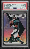 NFL Debut - Jalen Hurts [PSA 10 GEM MT]