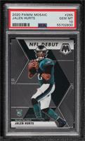 NFL Debut - Jalen Hurts [PSA 10 GEM MT]