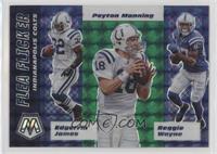 Edgerrin James, Peyton Manning, Reggie Wayne