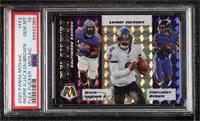 Marquise Brown, Lamar Jackson, Mark Ingram II [PSA 10 GEM MT]