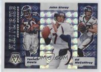 Ed McCaffrey, Terrell Davis, John Elway