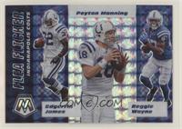 Edgerrin James, Peyton Manning, Reggie Wayne