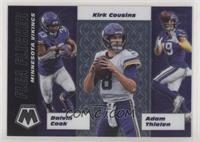 Dalvin Cook, Adam Thielen, Kirk Cousins