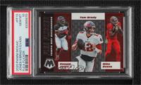 Mike Evans, Ronald Jones II, Tom Brady [PSA 10 GEM MT]