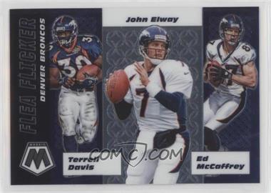 2020 Panini Mosaic - Flea Flicker #FF6 - Ed McCaffrey, Terrell Davis, John Elway