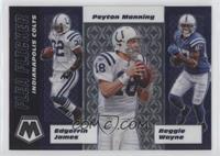 Edgerrin James, Peyton Manning, Reggie Wayne