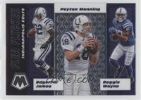 Edgerrin James, Peyton Manning, Reggie Wayne