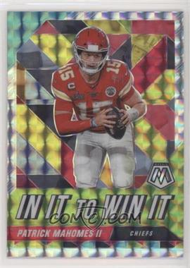 2020 Panini Mosaic - In It to Win It #WIN2 - Patrick Mahomes II