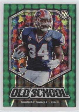 2020 Panini Mosaic - Old School - Mosaic Green #OS19 - Thurman Thomas