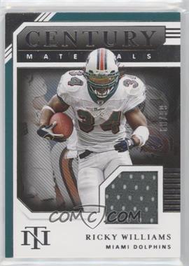 2020 Panini National Treasures - Century Materials #CM-RW.1 - Ricky Williams /99