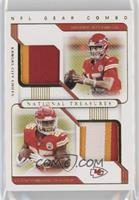 Clyde Edwards-Helaire, Patrick Mahomes II #/25