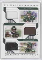 Denzel Mims, La'Mical Perine, Sam Darnold #/99