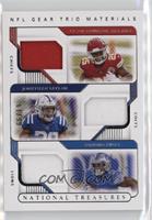 Clyde Edwards-Helaire, D'Andre Swift, Jonathan Taylor #/99
