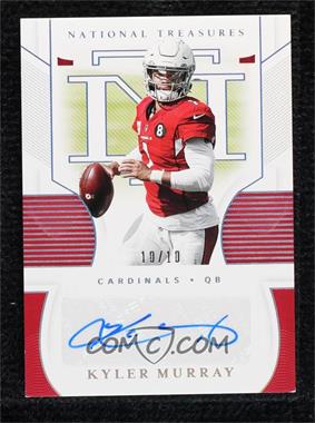 2020 Panini National Treasures - Signatures - Holo Silver #S-KMU - Kyler Murray /10