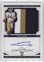 College Materials Signatures - Cole Kmet #/25