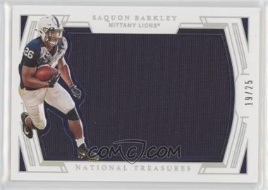 2020 Panini National Treasures Collegiate - [Base] - Silver #69 - Silhouettes - Saquon Barkley /25