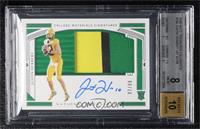 College Materials Signatures - Justin Herbert [BGS 8 NM‑MT] #/99