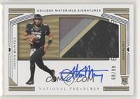 College Materials Signatures - Steven Montez #/99