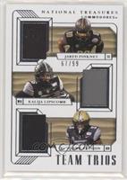 Kalija Lipscomb, Jared Pinkney, Ke'Shawn Vaughn #/99