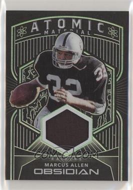 2020 Panini Obsidian - Atomic Material - Electric Etch Green #AM21 - Marcus Allen /30