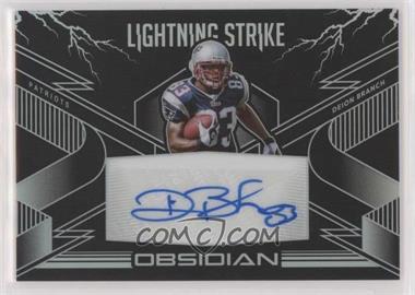 2020 Panini Obsidian - Lightning Strike #LS7 - Deion Branch /100