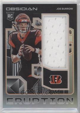 2020 Panini Obsidian - Rookie Eruption - Electric Etch Orange #RE1 - Joe Burrow /75