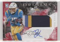 Rookie Jumbo Patch Autographs - Joshua Kelley #/99