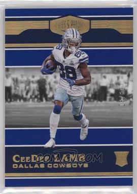 2020 Panini Plates & Patches - [Base] - Blue #165 - Rookies - CeeDee Lamb /60