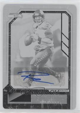 2020 Panini Playbook - [Base] - Printing Plate Black Signatures #99 - Russell Wilson /1 [EX to NM]