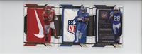 Clyde Edwards-Helaire, D'Andre Swift, Jonathan Taylor #/1