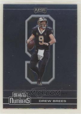 2020 Panini Playoff - Behind The Numbers #BTN-15 - Drew Brees