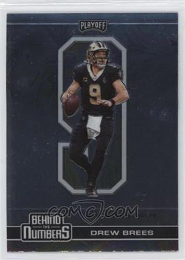 2020 Panini Playoff - Behind The Numbers #BTN-15 - Drew Brees