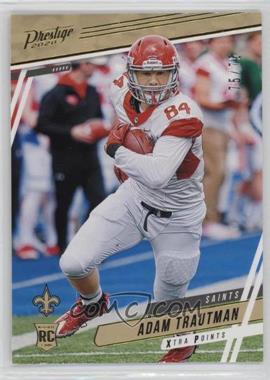 2020 Panini Prestige - [Base] - Xtra Points Gold #203 - Rookies - Adam Trautman /75