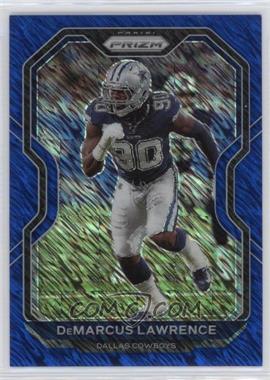 2020 Panini Prizm - [Base] - 1st Off the Line Blue Shimmer Prizm #153 - DeMarcus Lawrence /25