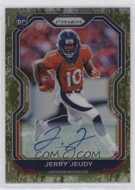 2020 Panini Prizm - [Base] - Camo Prizm Autographs #314 - Rookie - Jerry Jeudy /25