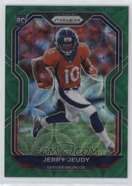 2020 Panini Prizm - [Base] - Green Scope Prizm #314 - Rookie - Jerry Jeudy /75