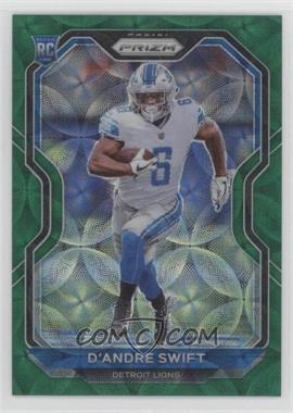 2020 Panini Prizm - [Base] - Green Scope Prizm #358 - Rookie - D'Andre Swift /75