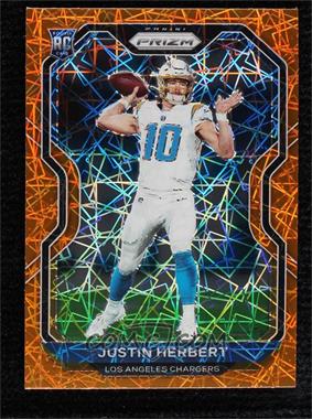 2020 Panini Prizm - [Base] - Lazer Prizm #325 - Rookie - Justin Herbert