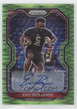 2020 Panini Prizm - [Base] - Neon Green Pulsar Prizm Autographs #324 - Rookie - Eno Benjamin