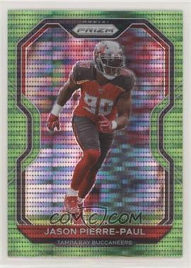 2020 Panini Prizm - [Base] - Neon Green Pulsar Prizm #261 - Jason Pierre-Paul