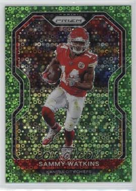 2020 Panini Prizm - [Base] - No Huddle Neon Green Prizm #121 - Sammy Watkins /5