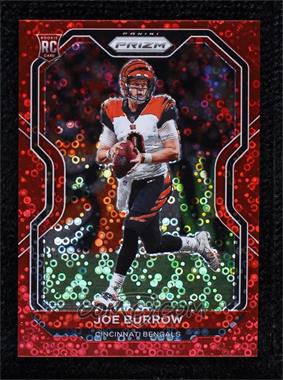 2020 Panini Prizm - [Base] - No Huddle Red Prizm #307 - Rookie - Joe Burrow /50