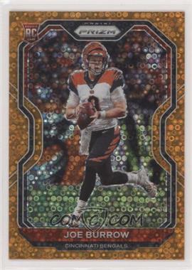 2020 Panini Prizm - [Base] - Orange Disco Prizm #307 - Rookie - Joe Burrow