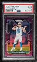 Rookie - Justin Herbert [PSA 9 MINT] #/125