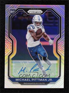 2020 Panini Prizm - [Base] - Silver Prizm Autographs #333 - Rookie - Michael Pittman Jr.