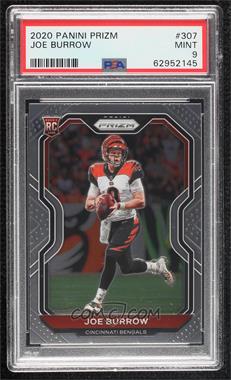 2020 Panini Prizm - [Base] #307.1 - Rookie - Joe Burrow [PSA 9 MINT]