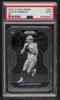 SP - Rookie Variation - Justin Herbert (Negative) [PSA 9 MINT]