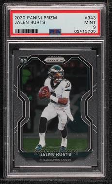 2020 Panini Prizm - [Base] #343.1 - Rookie - Jalen Hurts [PSA 9 MINT]